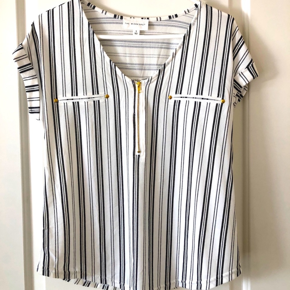 Capped Sleeve Blouse